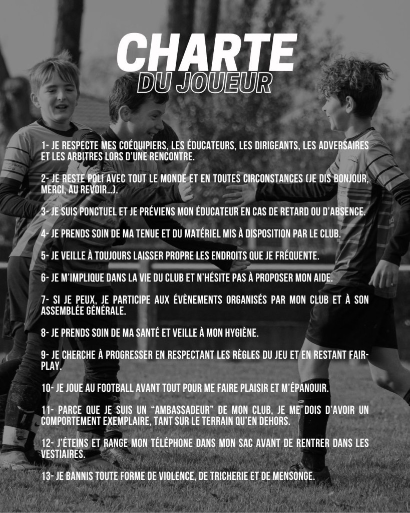 Charte du joueur