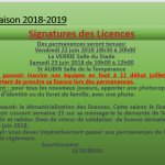 demande de licences
