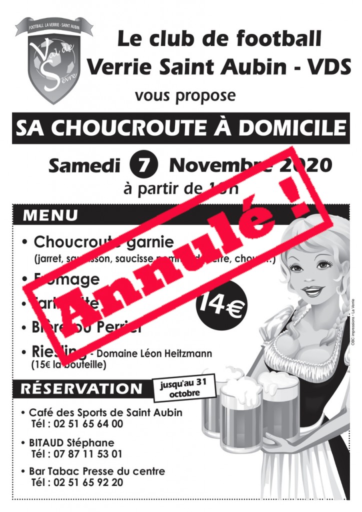 choucroute annule