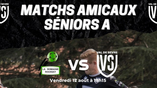 Programme match amical A miniature