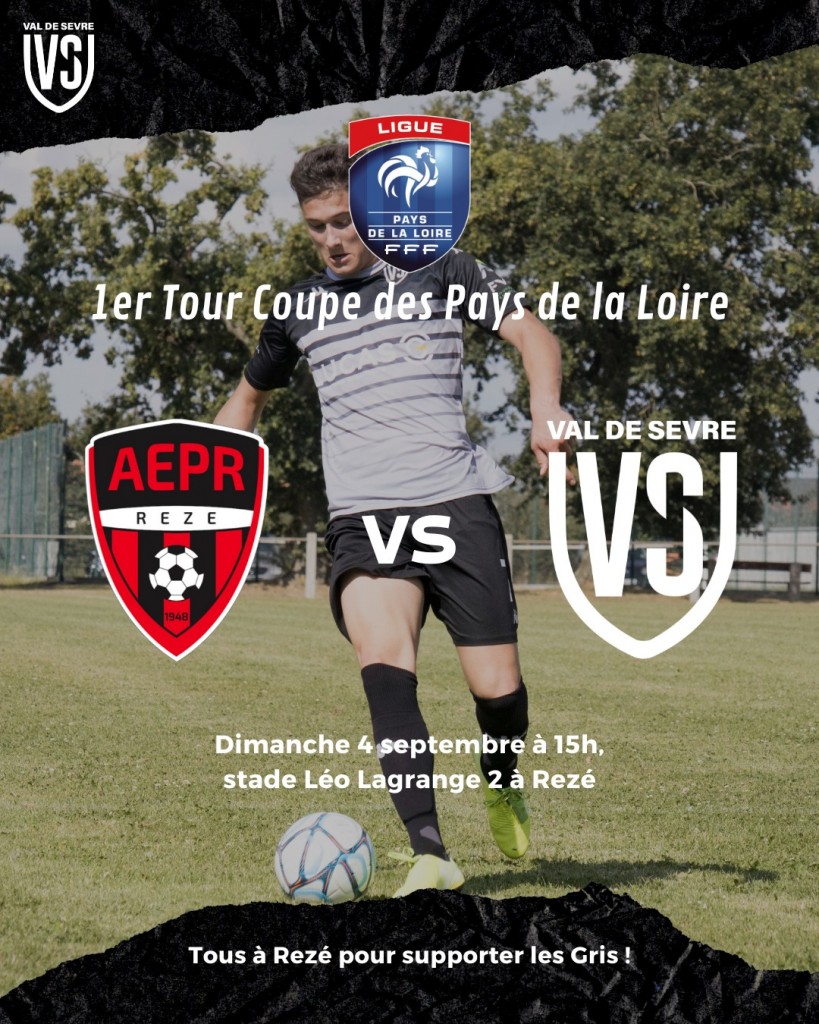 Affiche 1er tour Coupe Pays de la Loire