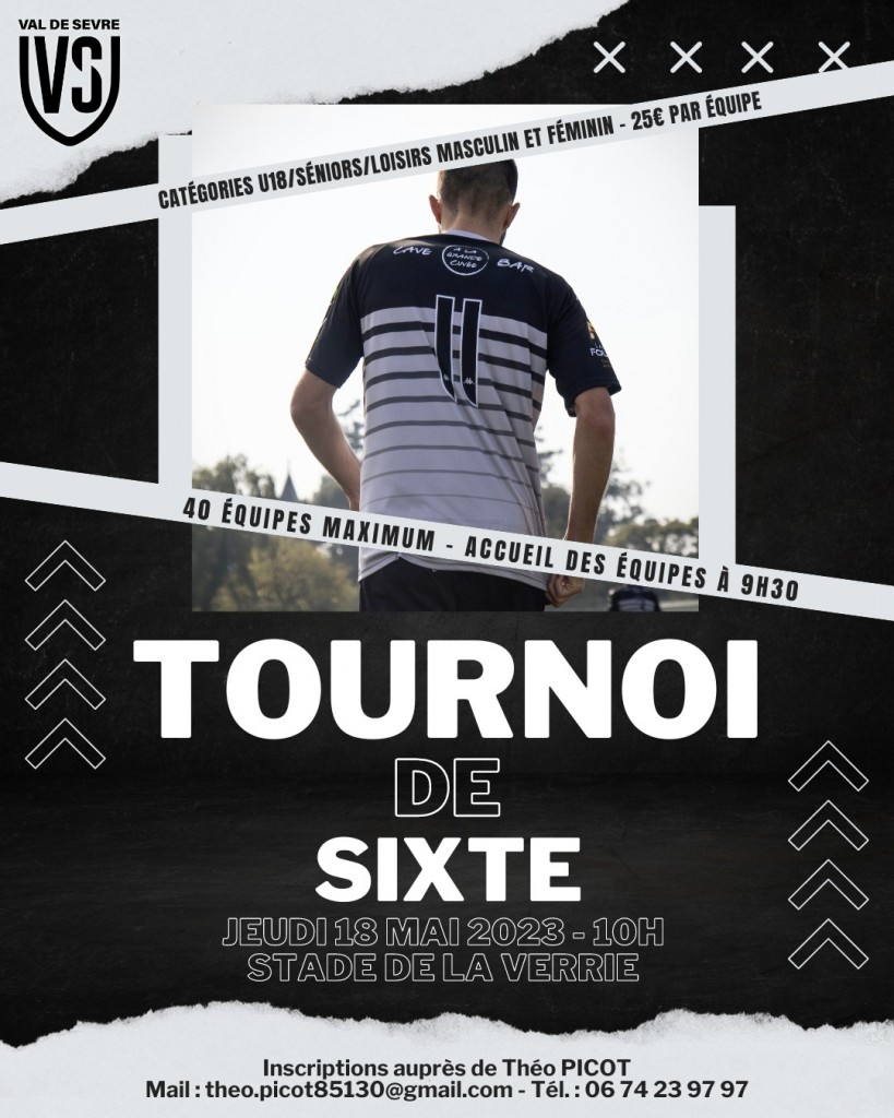 Affiche tournoi de sixte