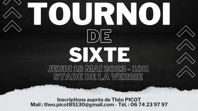 miniature Affiche tournoi de sixte