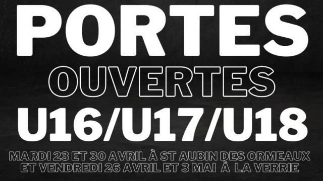 Affiche Portes ouvertes U18 miniature