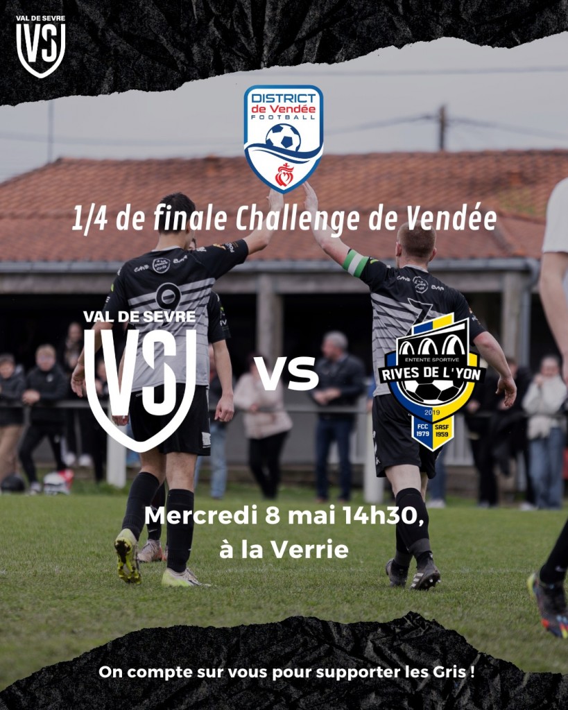 Affiche Quart de Finale Challenge