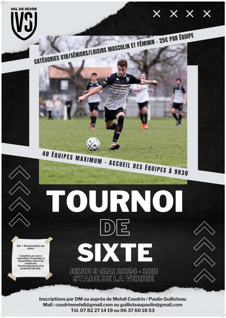 Affiche Tournoi de Sixte