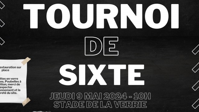 Affiche Tournoi de Sixte miniature