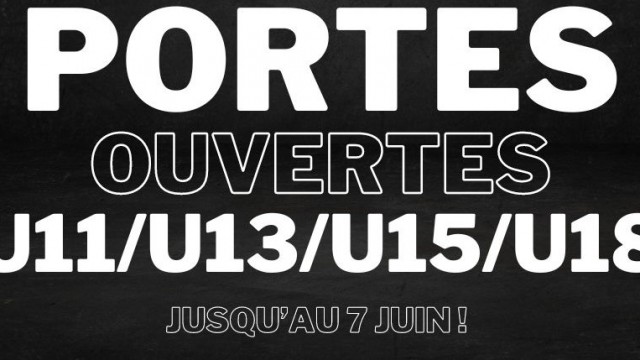 Portes Ouvertes U11-U13-U15-U18 miniature