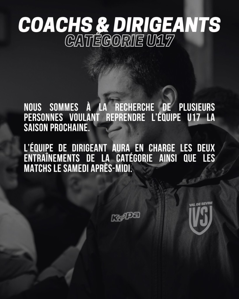 Recherche Coach et Dirigeants U17