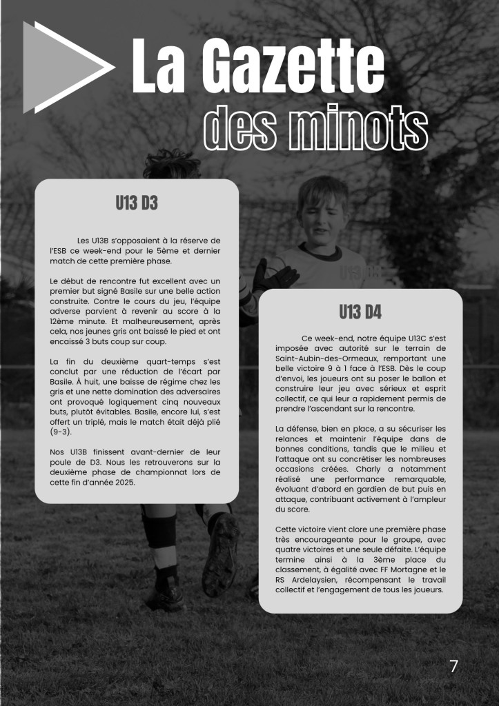 La Voix du Stade N°1 - P7
