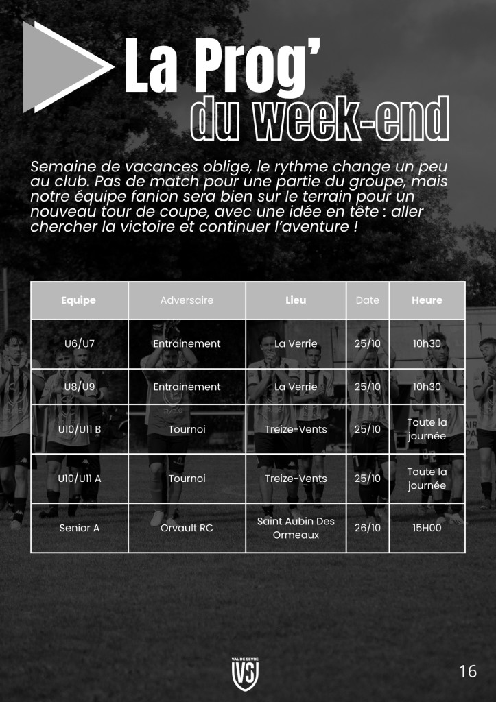 La Voix du Stade N°2 - P16