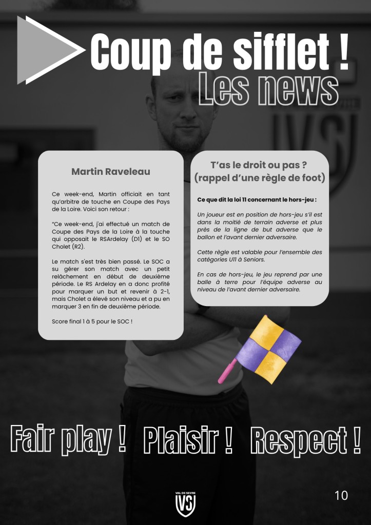 La Voix du Stade N°3 - P10