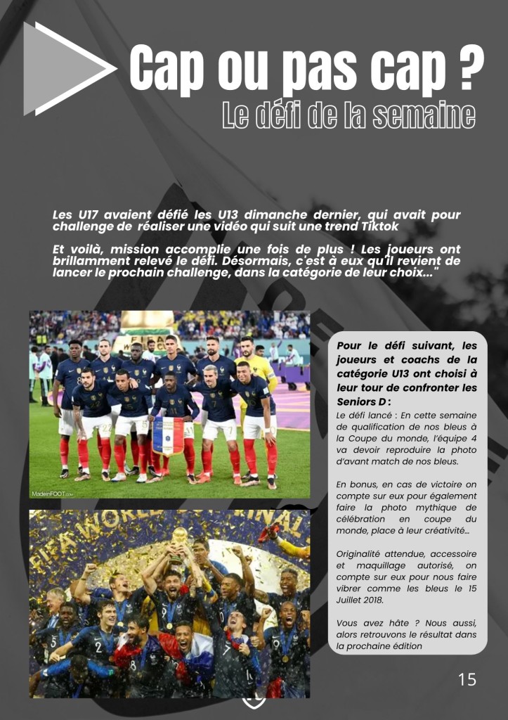 La Voix du Stade N°6 - P15