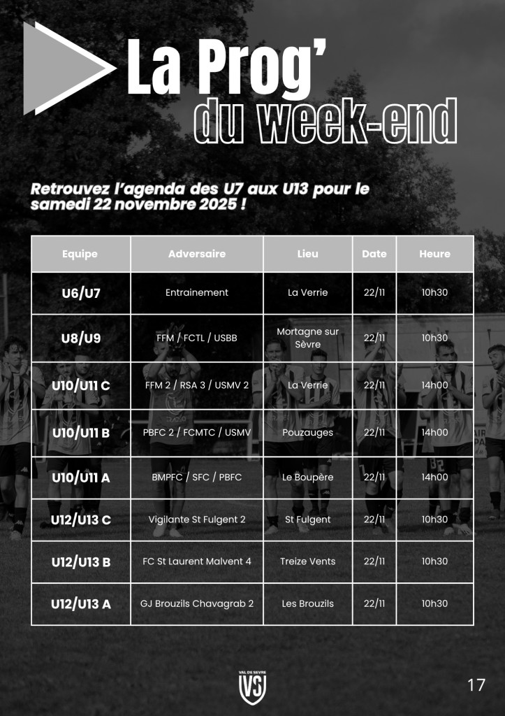 La Voix du Stade N°6 - P17