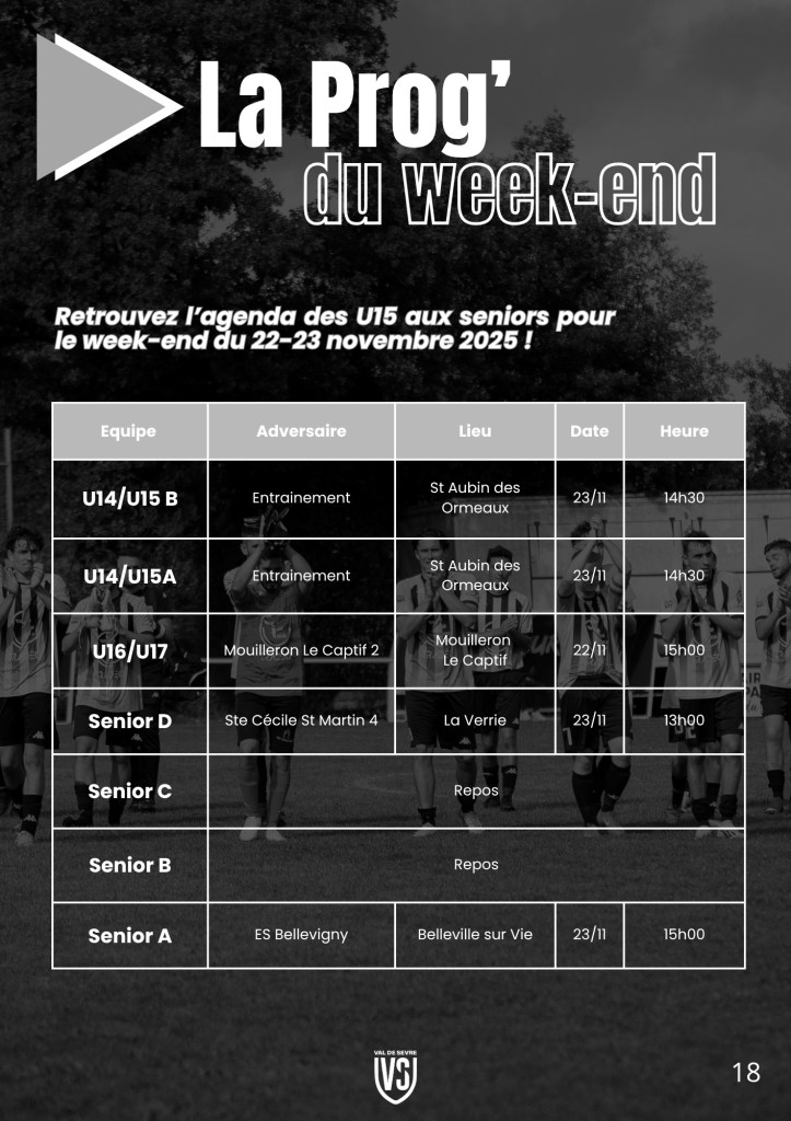 La Voix du Stade N°6 - P18