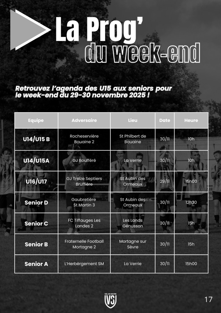 La Voix du Stade N°7 - P17