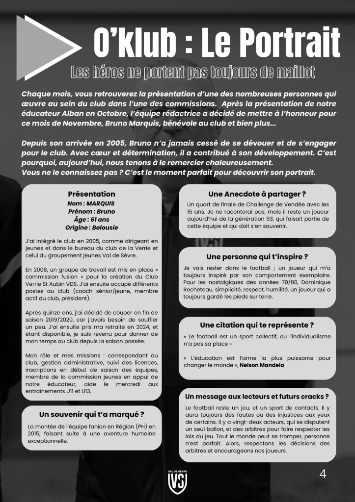 La Voix du Stade N°7 - P4
