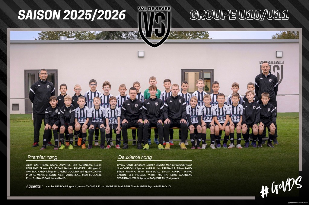 Photo U10-U11 2025-2026