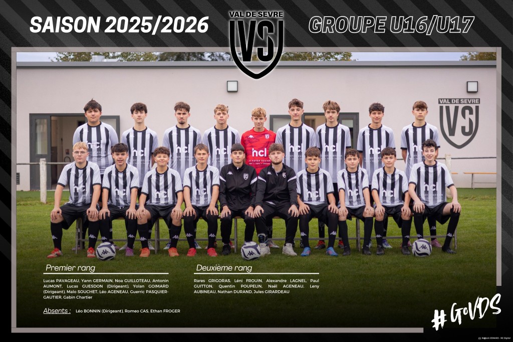 Photo U16-U17 2025-2026