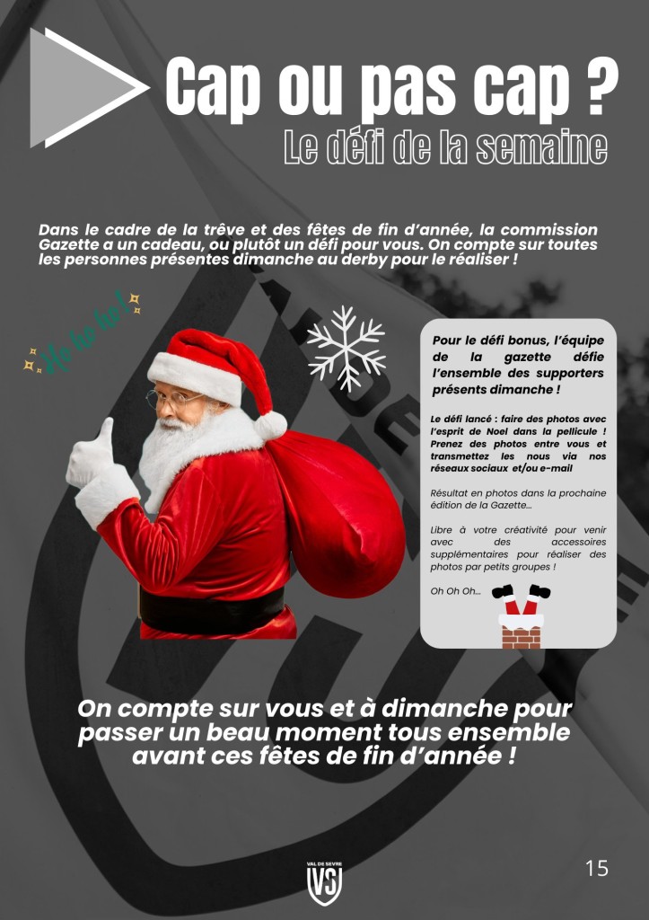 La Voix du Stade N°10 - P15