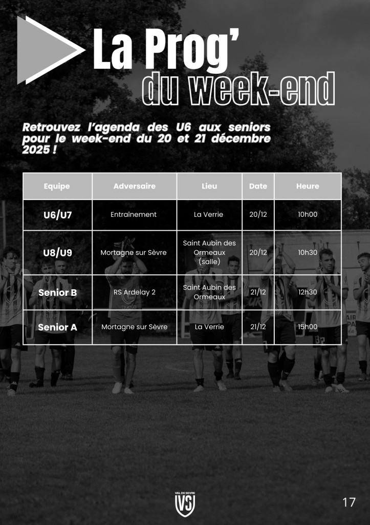 La Voix du Stade N°10 - P17