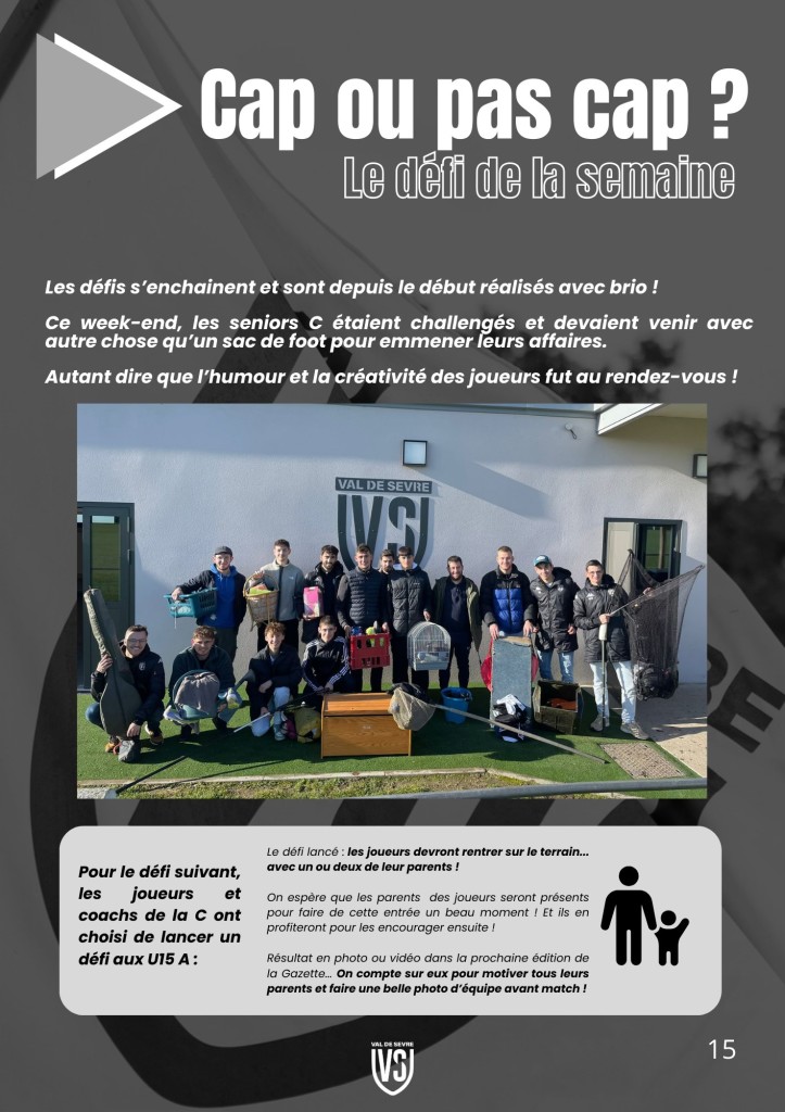 La Voix du Stade N°8 - P15