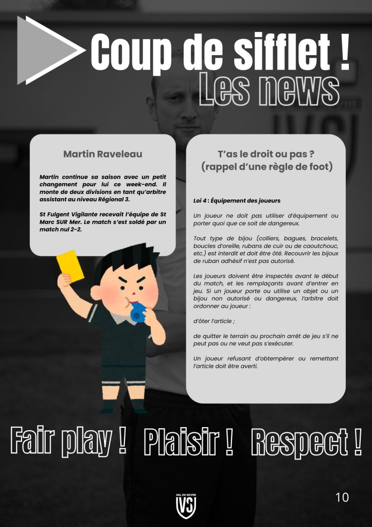 La Voix du Stade N°9 - P10