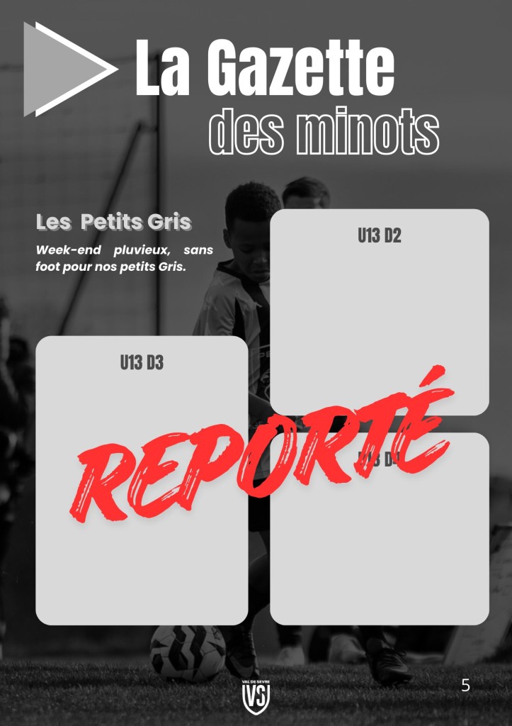 La Voix du Stade N°9 - P5