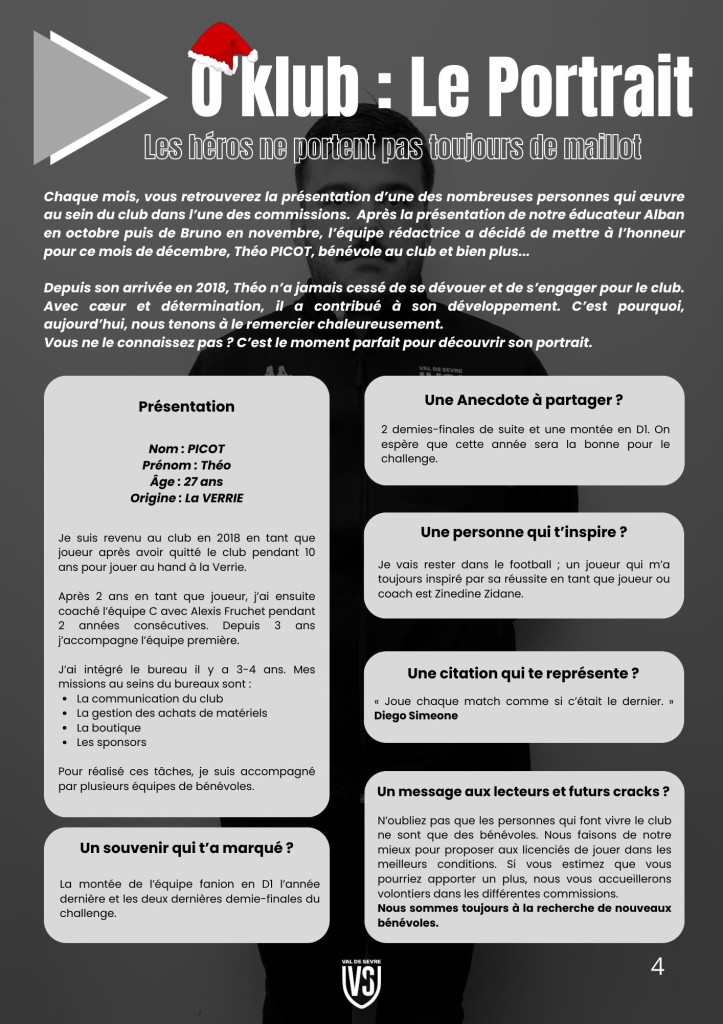 La Voix du Stade N°11 - P4