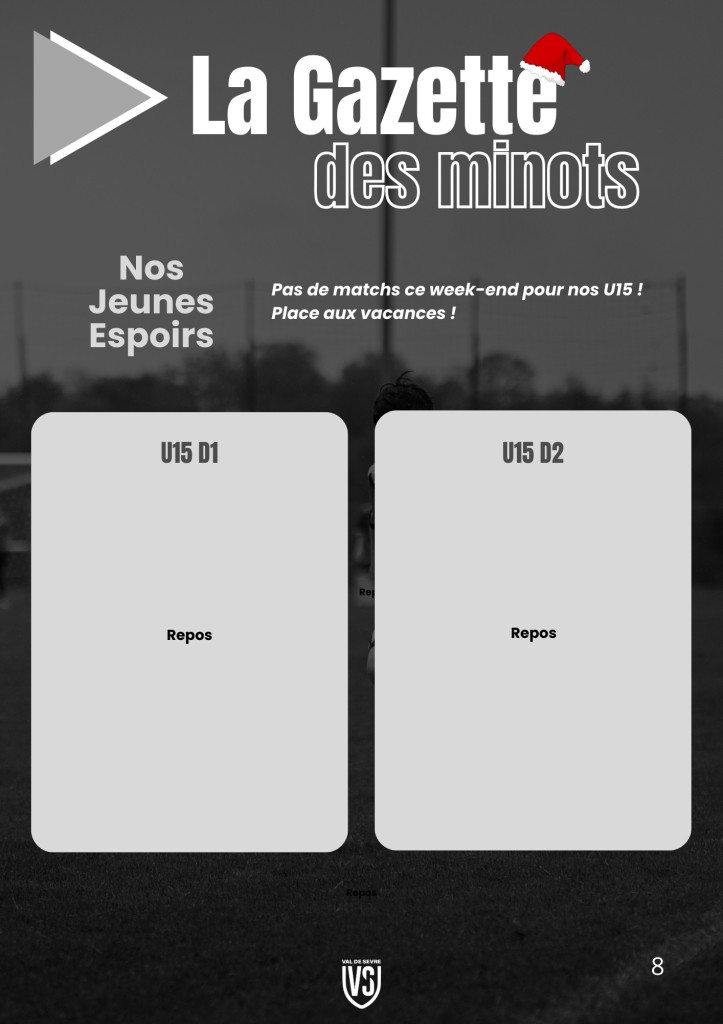 La Voix du Stade N°11 - P8