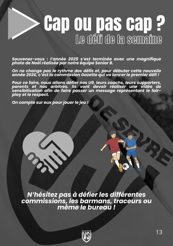 La Voix du Stade N°12 - P13