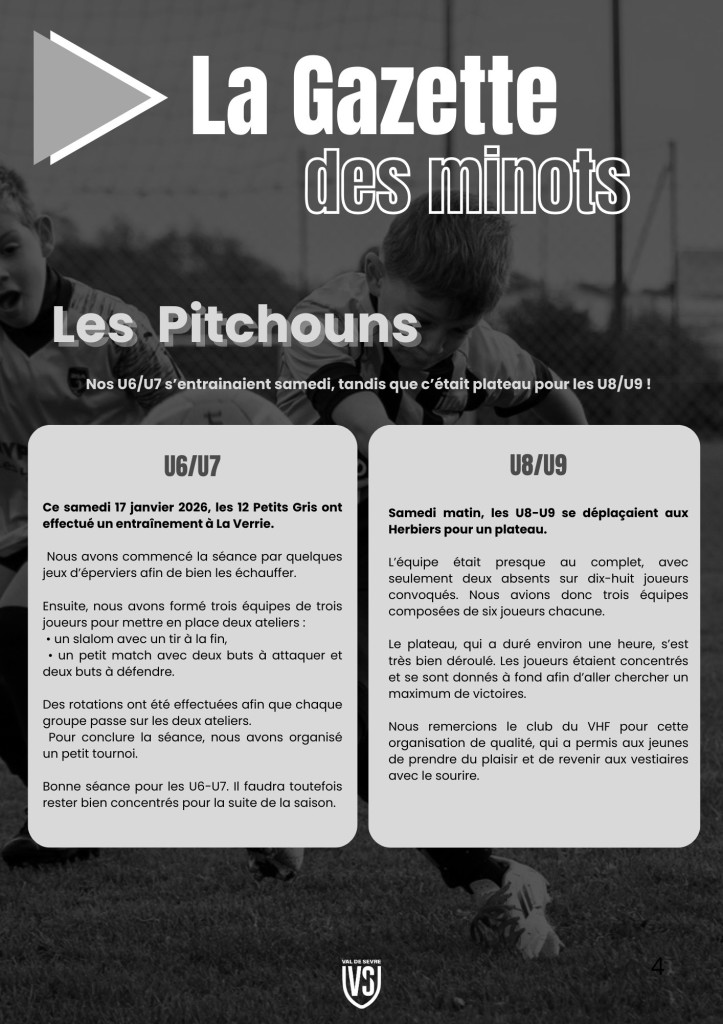 La Voix du Stade N°12 - P4