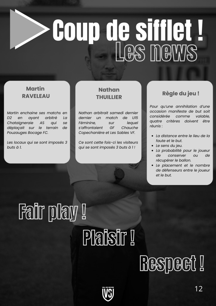 La Voix du Stade N°13 - P12