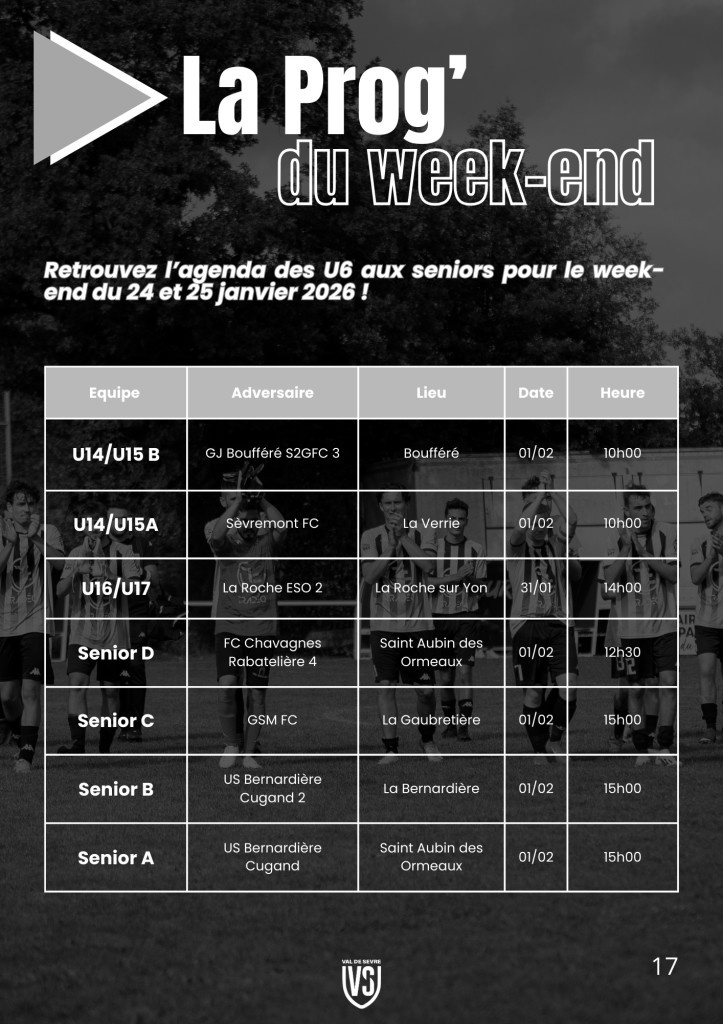 La Voix du Stade N°13 - P17