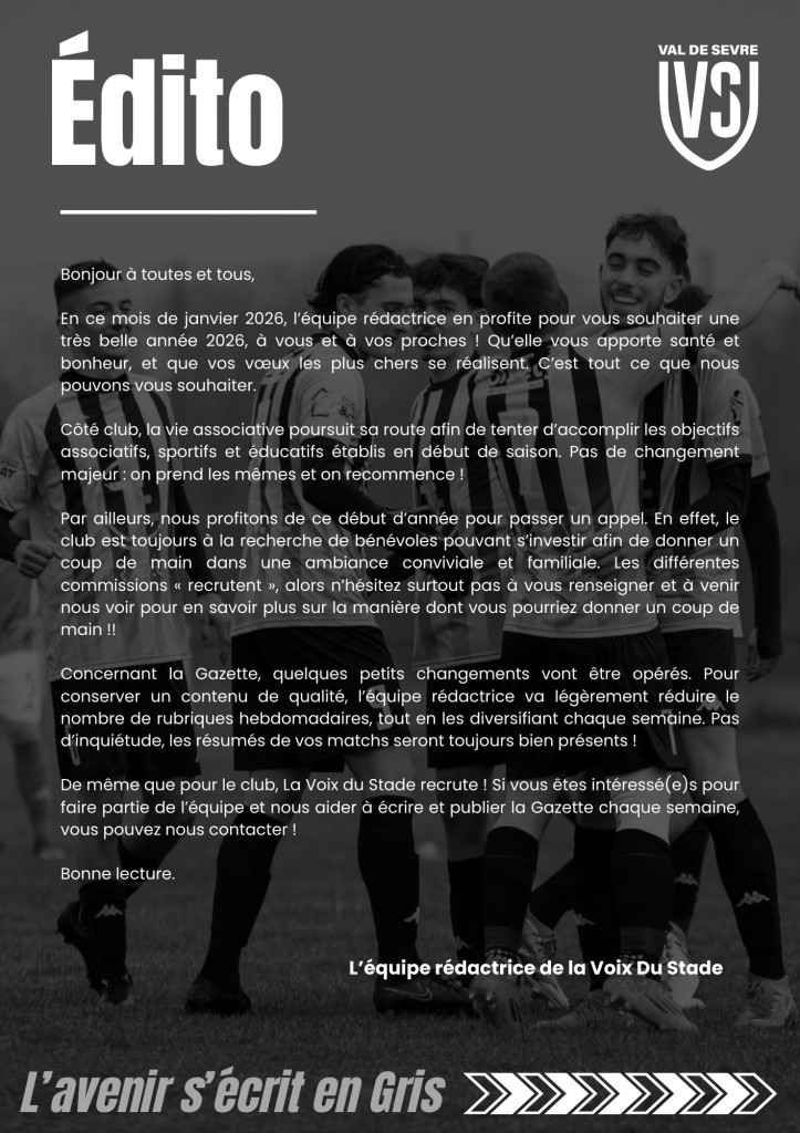 La Voix du Stade N°13 - P3