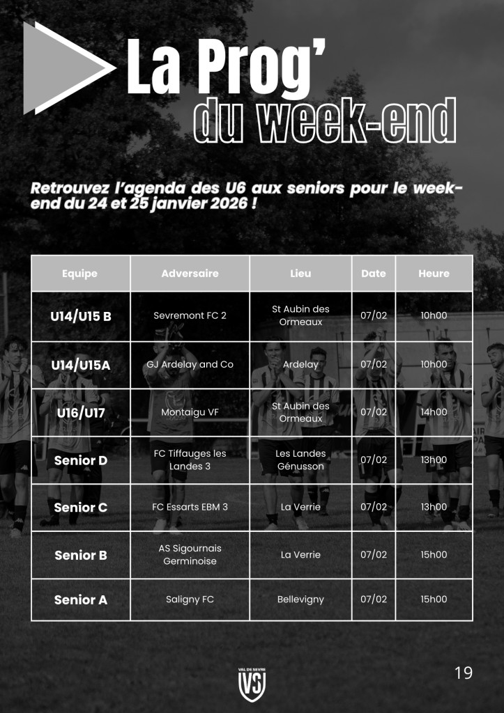 La Voix du Stade N°14 - P19