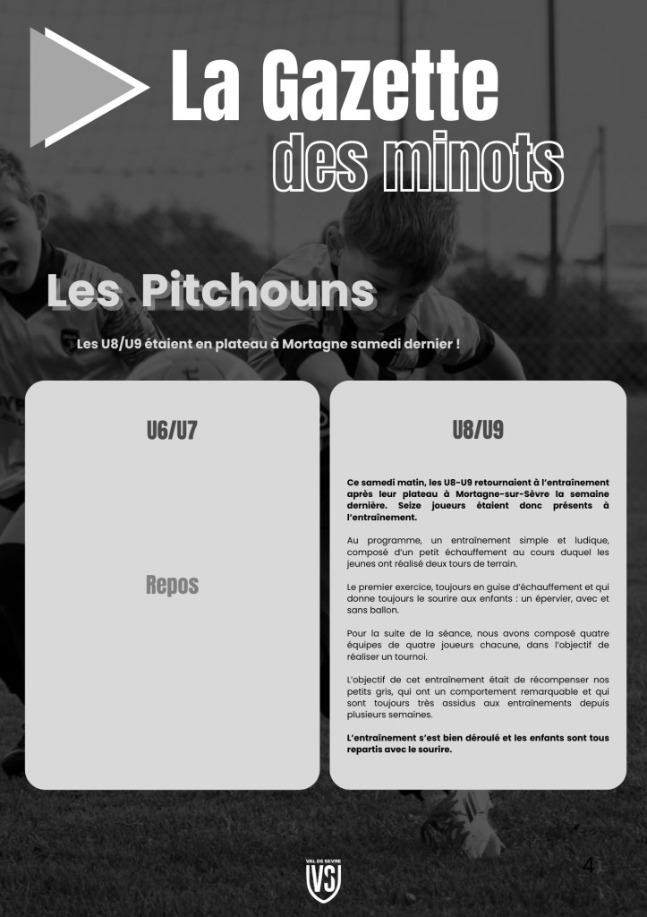 La Voix du Stade N°15 - P4