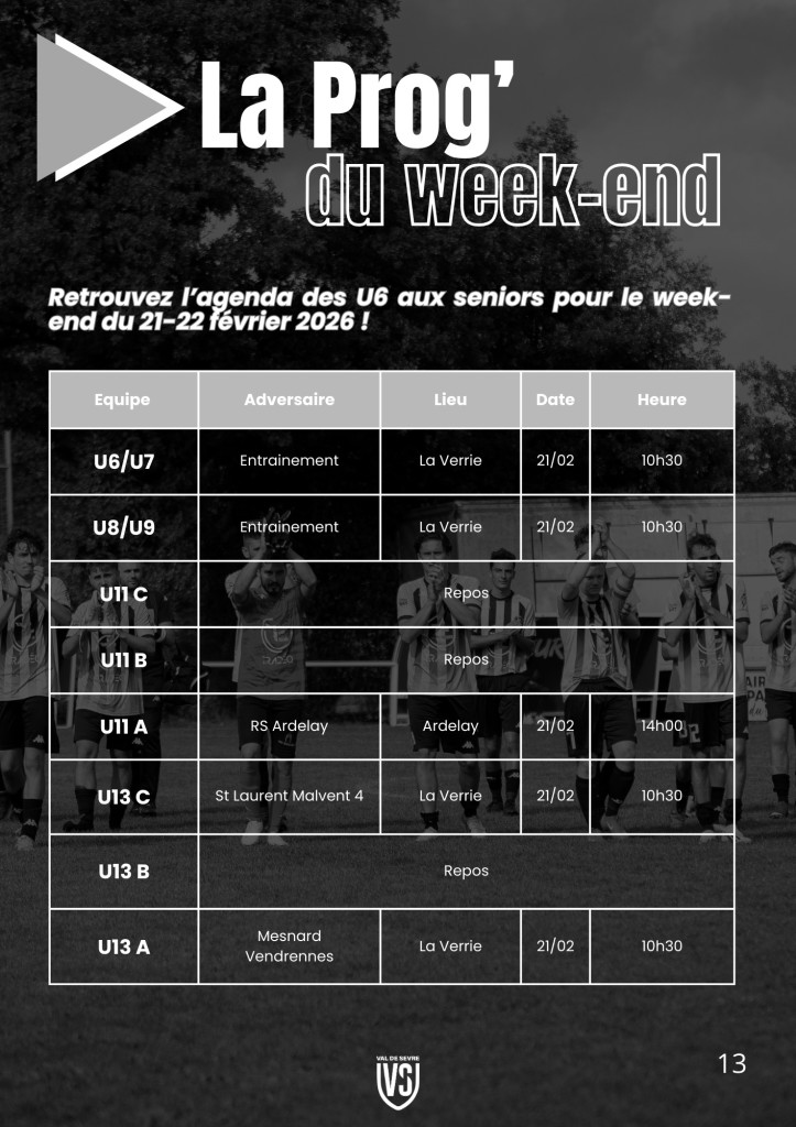 La Voix du Stade N°16 - P13