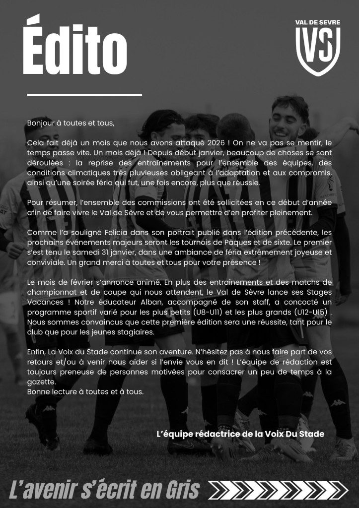 La Voix du Stade N°16 - P3