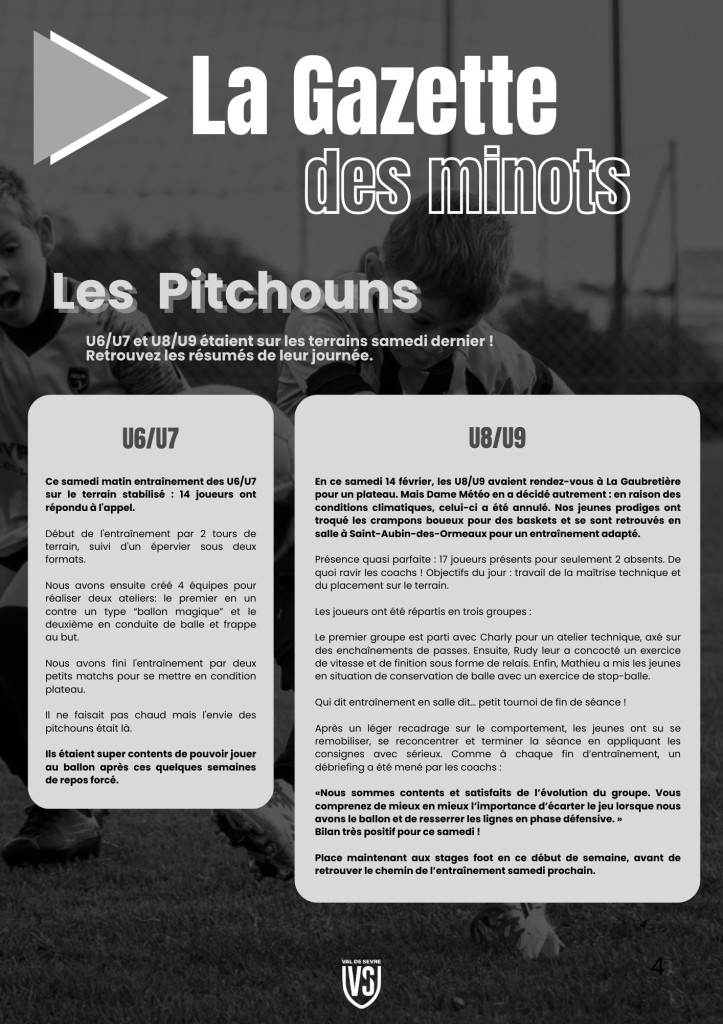 La Voix du Stade N°16 - P4