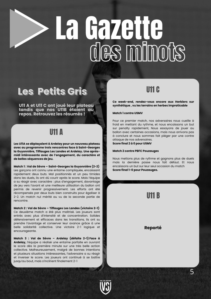 La Voix du Stade N°16 - P5