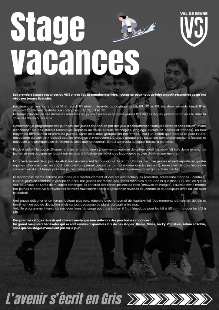 La Voix du Stade N°17 - P4