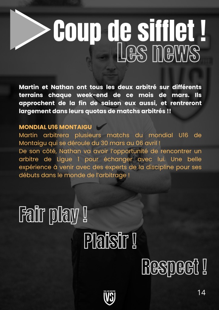 La Voix du Stade N°18 - P14