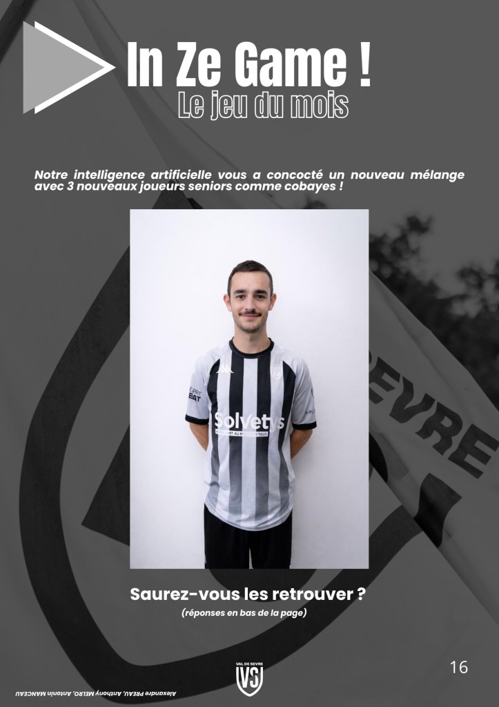 La Voix du Stade N°18 - P16