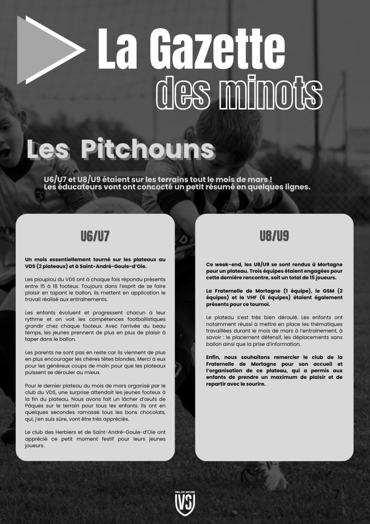 La Voix du Stade N°18 - P7