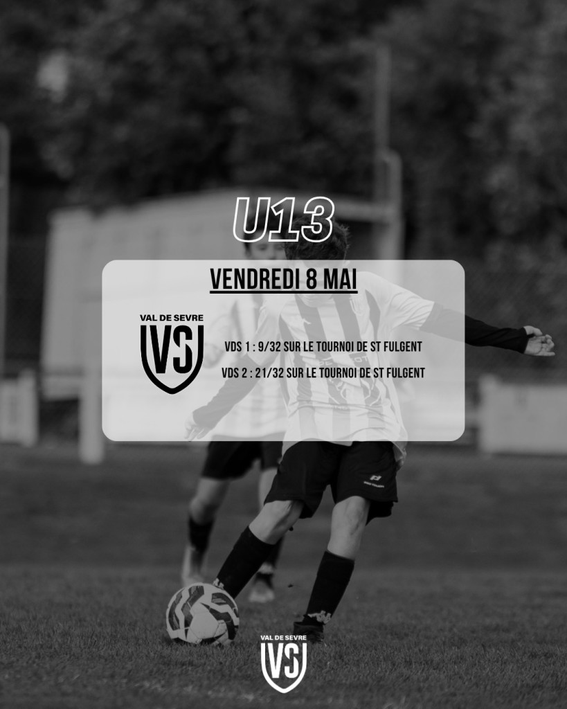 Résultats Match 9-10 Mai 2026 U13